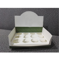 Boîte de présentation de médicaments personnalisée, emballage détachable prêt à l'emploi, gaufrage, papier cartonné 20pt, comptoir de point de vente, magasin de détail