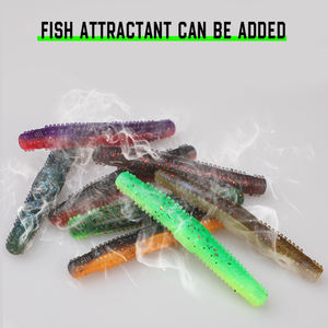 Señuelo de Pesca de Agua Salada con Sonajero de Sonido de Bajo, Material TPR, Cebo Artificial Suave para Marlin, 1 Pieza/Bolsa - Product Image 5