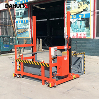 Plateforme de chargement et de déchargement hydraulique mobile 3000 kg, garde-corps de sécurité pour conteneurs de camions portables, acier au carbone, certifiée CE ISO