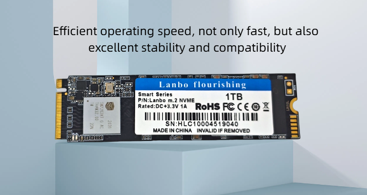 M.2 NVME PCIE3.0 256GB 1TB SSD New TLC NAND Flash SATA Expansion
