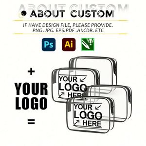 Bolsa de Cosméticos Transparente de PVC Portátil en Oferta, Bolsa de Almacenamiento de Artículos de Aseo para Viaje, Bolsa de Almacenamiento Unisex con Logotipo Personalizado - Product Image 3