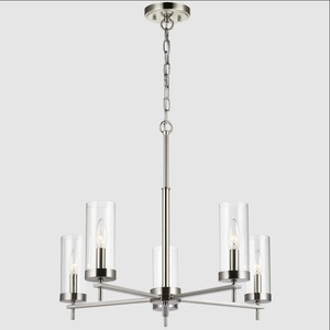 Lámparas Colgantes Lineales Modernas y Sencillas de Estilo Americano, Lámparas Colgantes Lineales Medianas <span class=keywords><strong>Allen</strong></span> para Sala de Estar y Comedor - Product Image 3