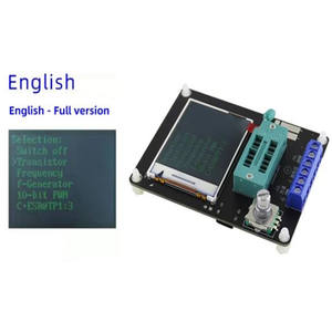 GM328AトランジスタテスターLCRダイオード静電容量<span class=keywords><strong>ESR</strong></span>電圧周波数計PWMDIYキットType-c充電 - Product Image 4