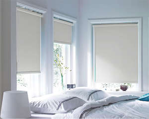 Persianas Enrollables Motorizadas Inteligentes WiFi con Control por Aplicación, Cortinas Eléctricas Opacas y de Tela para Luz Diurna, Ultra Silenciosas, con Batería Recargable - Product Image 2