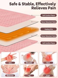 220/110V Belly Waist Warmer Wearable Abdominal Wrap Menstrual Belt Washable <b>Electric</b> Heated <b>Pad</b> with Overheat Protection - Product Image 5