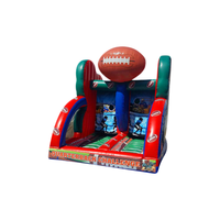 Juego Inflable de PVC para Exteriores Quarterback Challenge para Uso Doméstico y Comercial