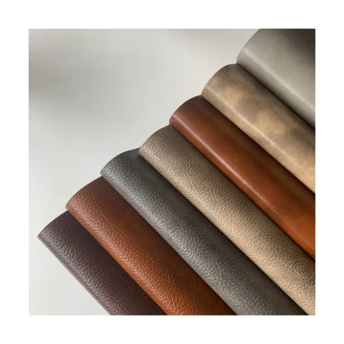 Free Samples High Quality Waterproof Synthetic Leather Material For Sofa And Furniture