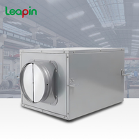 Ventilateurs de ventilation pour conduits industriels |   Systèmes de souffleurs centrifuges rectangulaires silencieux en plastique OEM avec moteur en cuivre et débit d'air élevé