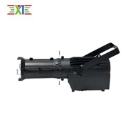 Projecteur LED profilé XJ 100W COB (RGBW/CW WW) CRI Ra95 Mini Ellipsoidal, projecteur de logo, musée, galerie, studio, DMX512/Son