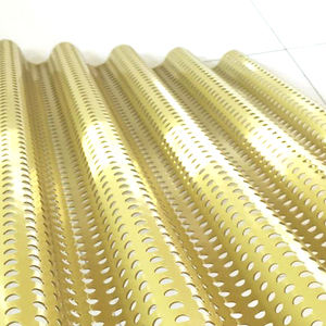 Lámina Metálica Decorativa Perforada de Latón WELAND - Product Image 1