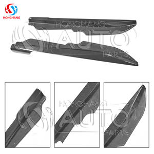 Honghang Auto Sport pièces Kits de carrosserie jupe latérale pour Chevrolet <span class=keywords><strong>Corvette</strong></span> C8 Kits d'accessoires de voiture diffuseur de jupes latérales en fibre de carbone - Product Image 5