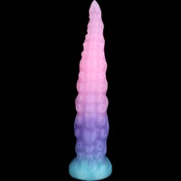 SM Stimulateur Anal en Silicone, Plug Anal Tentacule d'Octopus Spatial, Dilatateur Anal, Jouet Sexuel Adulte Extra-large Extra-long, Transfrontalier