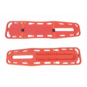 Portable divers longs en plastique médical colonne vertébrale conseil civière tête immobilisateur trois sangles lutte contre l'incendie équipement de premiers soins - Product Image 2