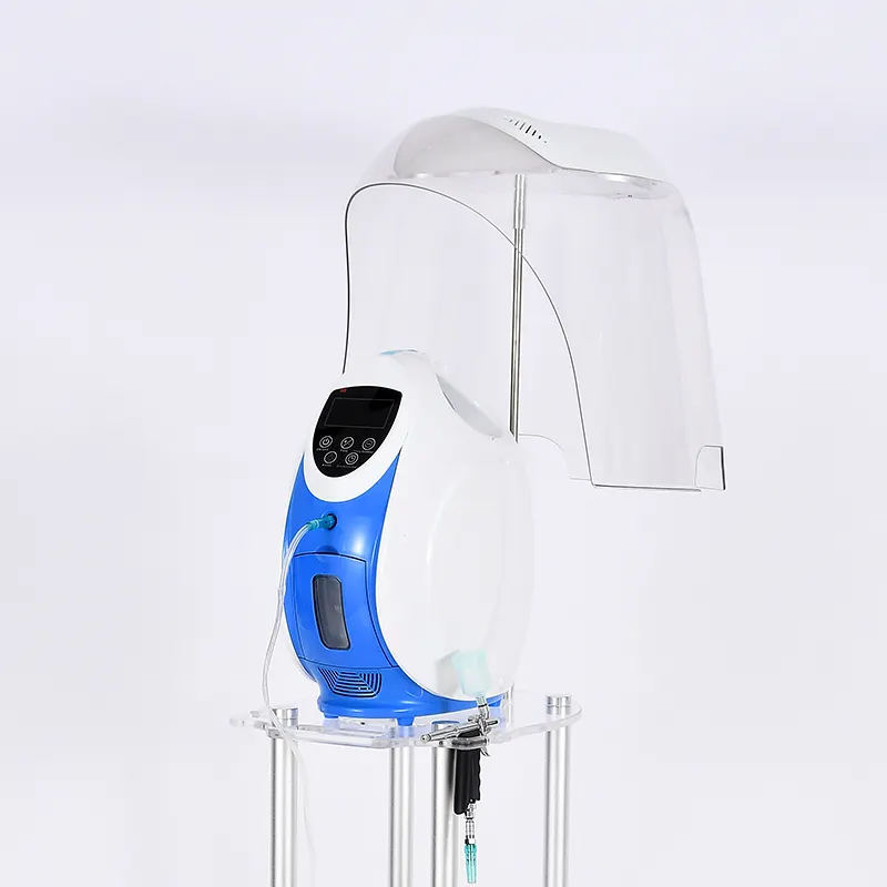SY-OX2 o2toderm produtos led dome oxigênio máscara facial dome terapia rugas remoção anti-envelhecimento beleza equipamentos para casa nos