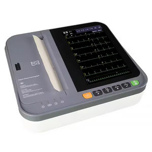 Monitor <span class=keywords><strong>ECG</strong></span> de Cardiología electrocardiógrafo de 12 canales y 12 derivaciones, instrumento veterinario de 12 canales, con monitor de <span class=keywords><strong>ECG</strong></span>, para uso veterinario, de 2 a 30 cm - Product Image 4