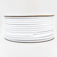 Funda de cable trenzada expandible de PET, malla flexible para cables, protector profesional ignífugo