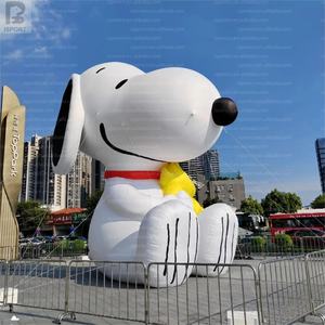 Snoopy géant gonflable à LED, mascotte Beagle de Peanuts, personnage de Peanuts pour événement de bande dessinée/activation de marque/centre commercial/promotion/fête - Product Image 2
