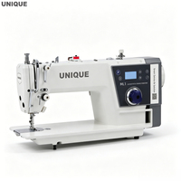 Machine à coudre industrielle UNIQUE GC-ML1 à point noué, informatisée, à entraînement direct, sans huile, haute vitesse 5000 points par minute