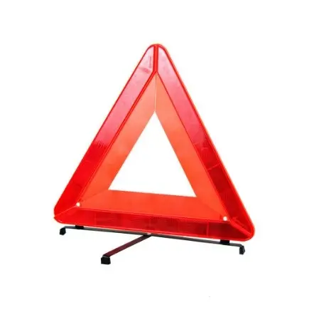 Voiture pliable de Sécurité Réfléchissant Arrêt Panne Panneau D'urgence Flash Réflecteur Véhicule Triangle D'avertissement