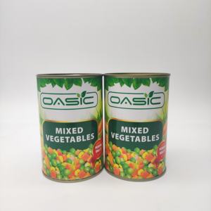 Mélange de légumes en conserve de qualité restaurant (pommes de terre, maïs, carottes, haricots verts) – 24 boîtes, emballage export avec marque privée - Product Image 4