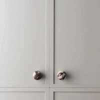 Poignée sphérique en marbre Calacatta Viola naturel, durable et moderne pour la maison, à prix abordable