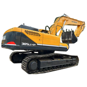 Good Condition Original Korea <b>used</b> Hyundai 305LC-9t <b>Excavators</b> 30Ton Crawler <b>Excavator</b> with hammer bucket Breaker - Product Image 1