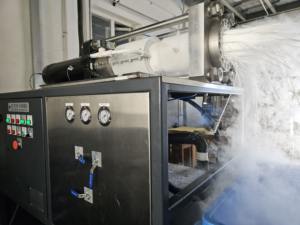 Mini machine à fabriquer des pastilles de glace sèche, machine à glace solide au CO2 - Product Image 3