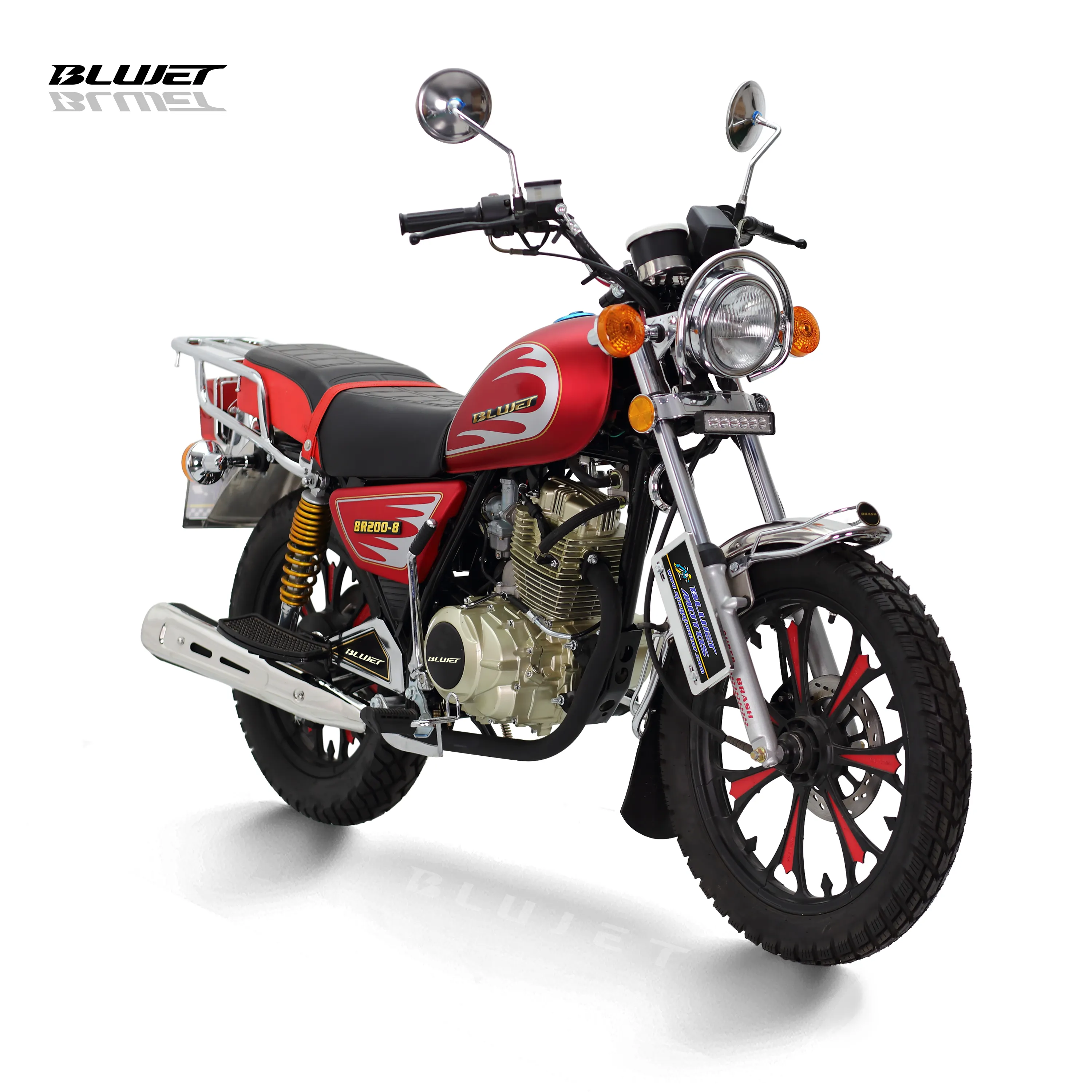 GN125 GN150 GN200 kıyıcı sokak orijinal Suzukiess tasarım 7 dereceli 50cc cruiser motosiklet