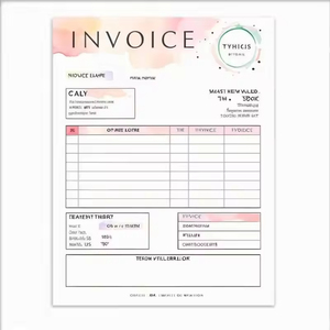 Libro <span class=keywords><strong>de</strong></span> Recibos Personalizado con Logotipo Personalizado, Impresión Digital, Grabado en Relieve, Encuadernación Perfecta, Papel <span class=keywords><strong>de</strong></span> Lujo - Product Image 3