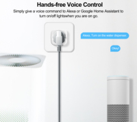 Prise d'alimentation Wifi intelligente 16A EU avec moniteur d'alimentation Prise sans fil Wifi pour maison intelligente Fonctionne avec l'application Alexa Google Home Tuya