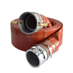 Manguera de Agua Plana de PVC Azul de Alta Calidad WP 4bar ISO, Manguera de PVC de 2 Pulgadas, Tubo de Agua Plano de 3 Pulgadas, 4'*100m - Product Image 4