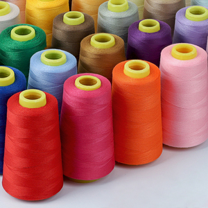 Fábrica al por mayor 40/2 5000yds 100% hilado de poliéster suministros de hilo de coser para prendas de vestir - Product Image 2