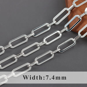 C225 1 m/lotto di gioielli in metallo rodiato rame e rame fai da te che fanno risultati per bracciali collane per feste di matrimoni - Product Image 4