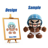 Peluche personnalisée Shengye Brand OMZ Supplier, figurine de football américain et de basketball, souvenir de compétition sportive, cadeau en peluche.