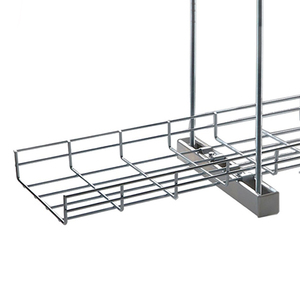 Bandeja de Cables de Rejilla de Aleación de Aluminio/Acero al Carbono para Sala de Telecomunicaciones, Canal de Fibra Óptica, Soporte para Puente de Enrutamiento de Corriente Débil - Product Image 1