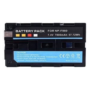 7.4V 7800mAh NP-F980 Type-C Lithium Ion Batterie pour <span class=keywords><strong>Sony</strong></span> PLM-100 CCD-TRV35 MVC-FD91 MC1500C Caméras <span class=keywords><strong>FX6</strong></span>/FX9/A1PD30W - Product Image 2