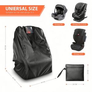 Sac de voyage avec sangles pour poussettes, sièges auto, fauteuils roulants, résistant à l'eau, idéal pour le rangement ou les voyages en avion - Product Image 3