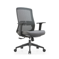 Offre Spéciale en ligne chaise pivotante prix noir mi-dossier chaise de bureau en maille chaise de bureau d'ordinateur