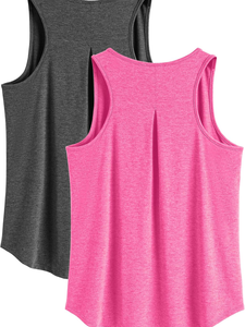 Custom Women's Viscose Polyester Yoga Top Quick Dry Twist Back Gym T <b>Shirt</b> Side Slit Running Fitness Tee 2026 - Product Image 1