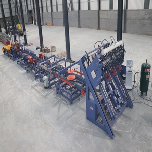 Clavadora neumática automática de palés de madera, máquina de clavado de palés de bloques OEM personalizable - Product Image 1