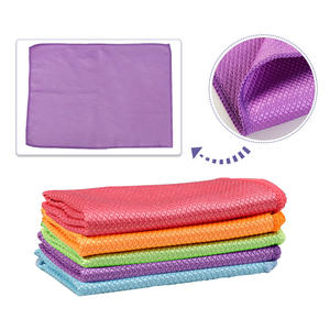 キッチン用マイクロファイバー油汚れ防止無地ワイピングクロス 30x30cm 100枚入り 高品質 240gsm カスタムロゴ入り 家庭用食器拭き - Product Image 4