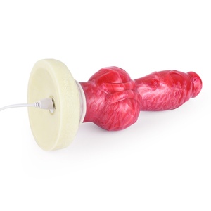 Vibrador NNSX Monster Dildo, Dildo de Fantasía Enorme, Dildo de Silicona Grueso con Nudos, Dildo de Animal, Dildo de Lobo, Juguetes Sexuales para Mujeres y Hombres - Product Image 5