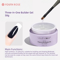 YOUTH ROSE Fournitures professionnelles pour ongles en gros Gel de construction pour ongles Gel d'extension à faible chaleur Gel de sculpture et d'extension de qualité salon