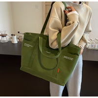 Sac fourre-tout unisexe en toile, sac à bandoulière décontracté pour le travail, sac à poignée supérieure, fermeture éclair, sangle chaîne, mode de luxe KINGYE