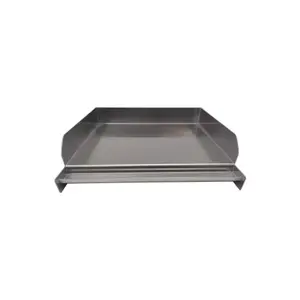 Thép Không Gỉ Lớn Nấu Ăn Bề Mặt Nướng Pan Cho Bếp Tops Đa Năng Vỉ Nướng Hình Chữ Nhật Thương Mại Thiết Bị Nhà Bếp