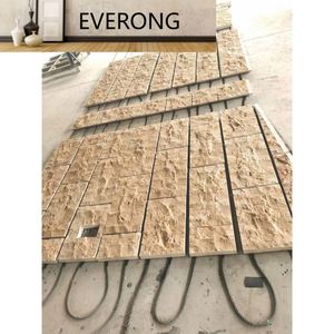 Sun Tippy marmo <span class=keywords><strong>Tippi</strong></span> Sol Beige pietra calcarea rivestimento della parete di pietra Modulare naturale superficie della roccia finitura - Product Image 2