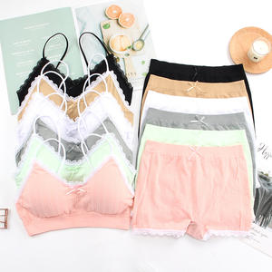 Conjunto Deportivo de 2 Piezas para Mujer, Top Deportivo Transpirable sin Costuras con Encaje y Cintura Alta, para Gimnasio, Yoga - Product Image 1