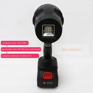 Lámpara de Inspección UV Profesional para Automóviles de 20*20MM - Detector de Defectos de Pintura de Automóviles UVLED Recargable para Chapa Metálica y Curado de Pintura - Product Image 3