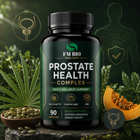 Capsules de soutien pour la prostate masculine, supplément alimentaire végétalien à base de palmier nain, de graines de citrouille et de zinc, nutrition quotidienne pour le bien-être masculin