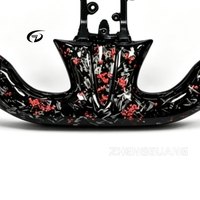 Volant de voiture sportif personnalisé de haute qualité en fibre de carbone forgée, adapté aux modèles Infiniti Q50 QX56 Ex25 Ex35 G25 G37 G35